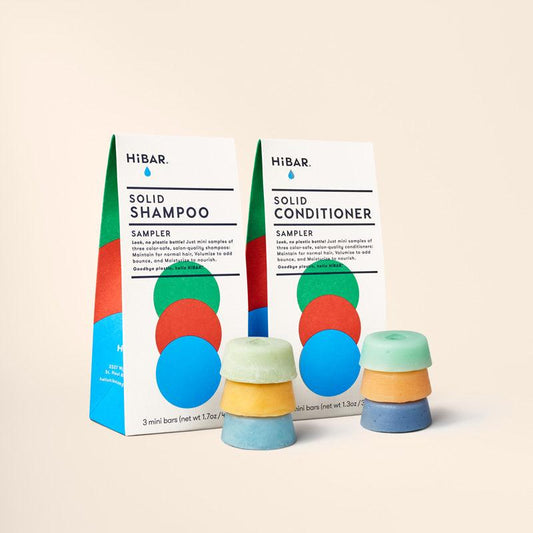 HiBAR Shampoo & Conditioner Sampler Set
